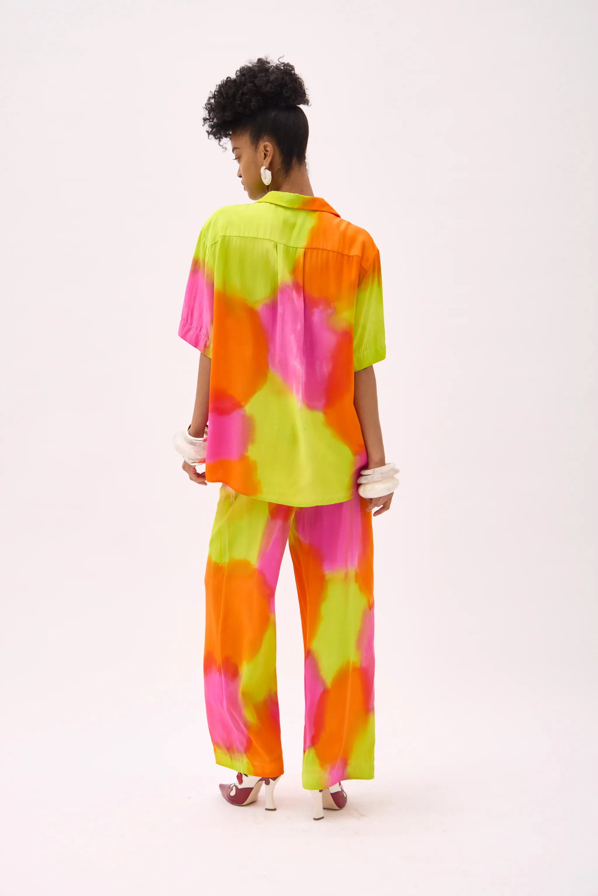 Gary Bigeni | Santana Shirt - Hand Painted Neon sold by Sisters & Co product image thumbnail 3