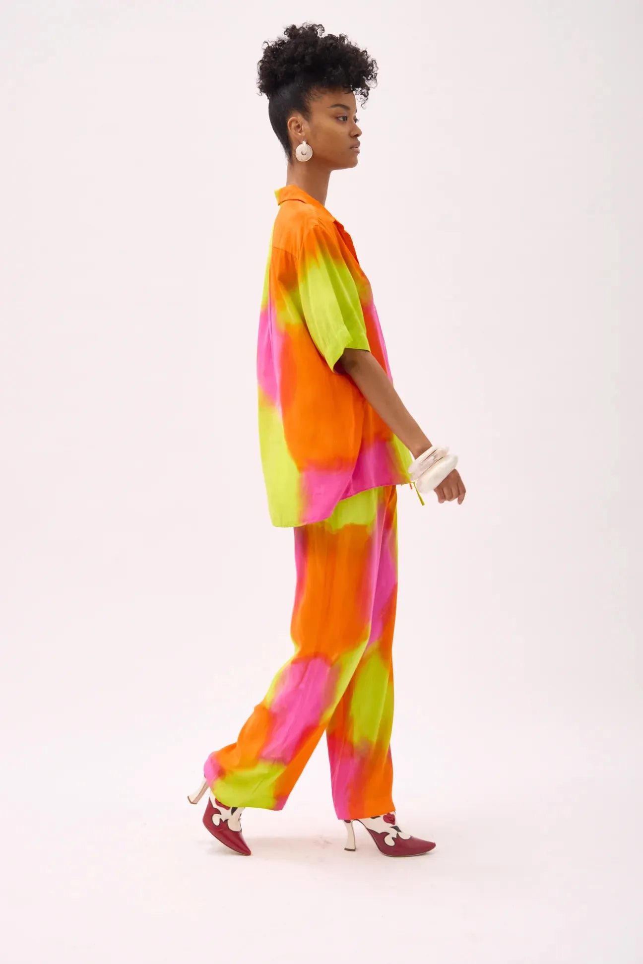 Gary Bigeni | Santana Shirt - Hand Painted Neon sold by Sisters & Co product image thumbnail 2