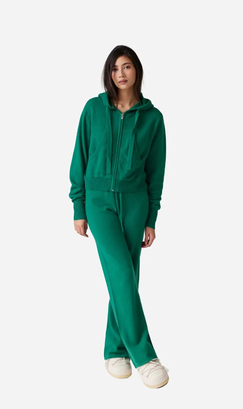 CRUSH | Rio Cropped Hoodie - Pea sold by Sisters & Co