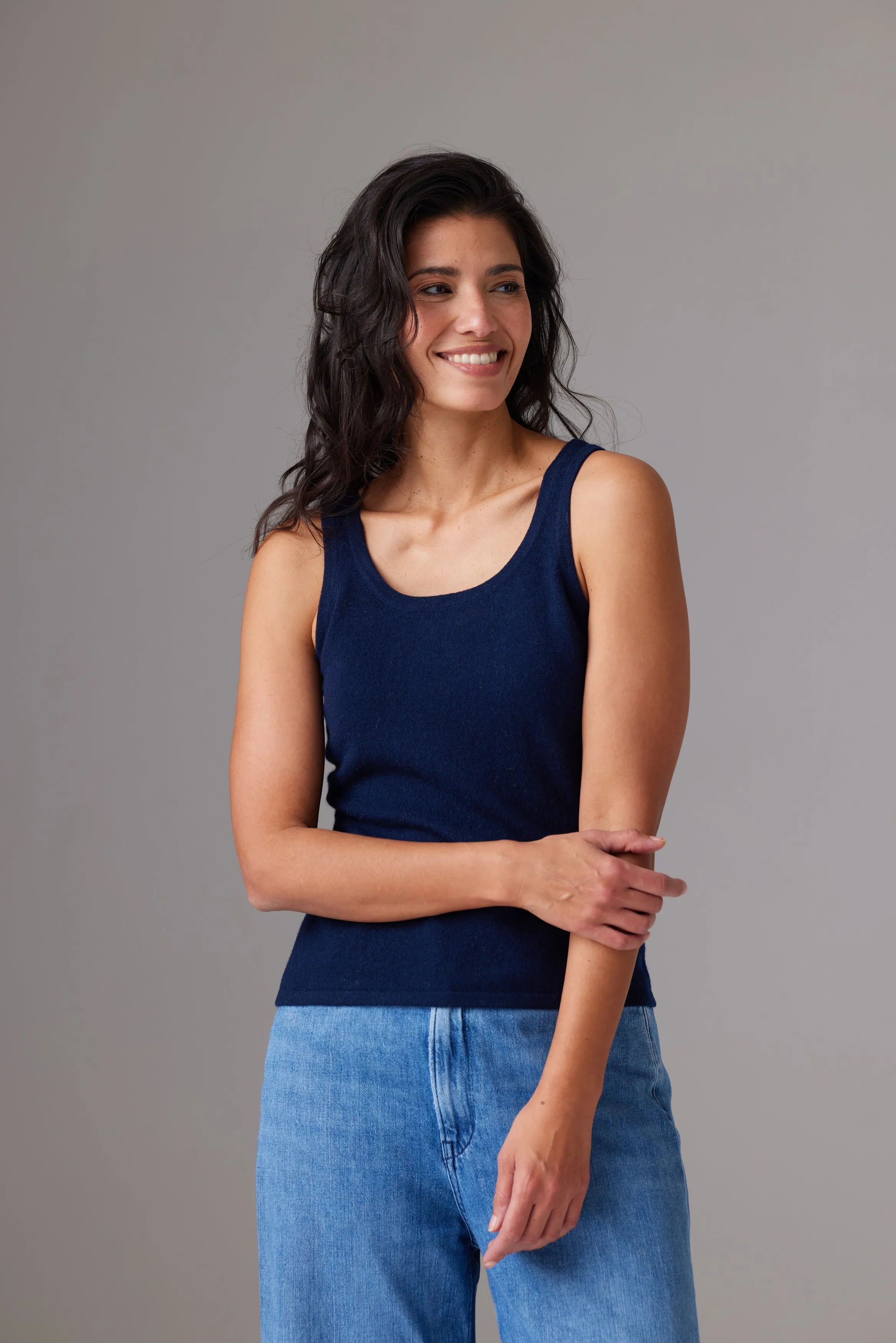 CRUSH | Montanita Tank - Navy sold by Sisters & Co product image thumbnail 2