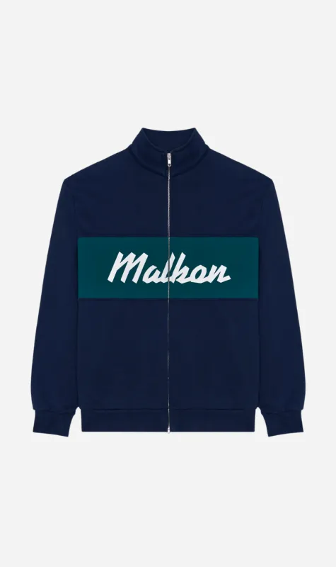 Malbon | University Double Zip - Navy sold by Sisters & Co