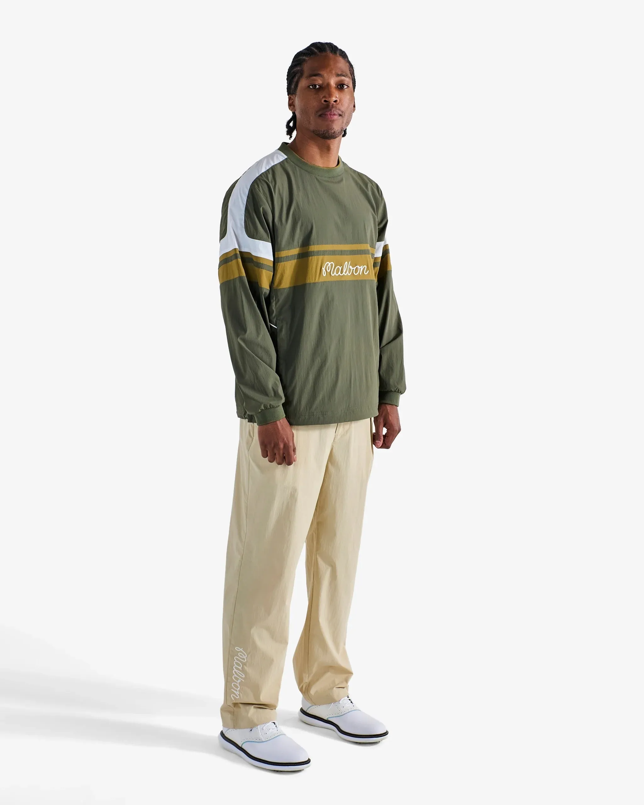 Malbon | Sportiva Nylon Popover - Cypress Green sold by Sisters & Co product image thumbnail 4