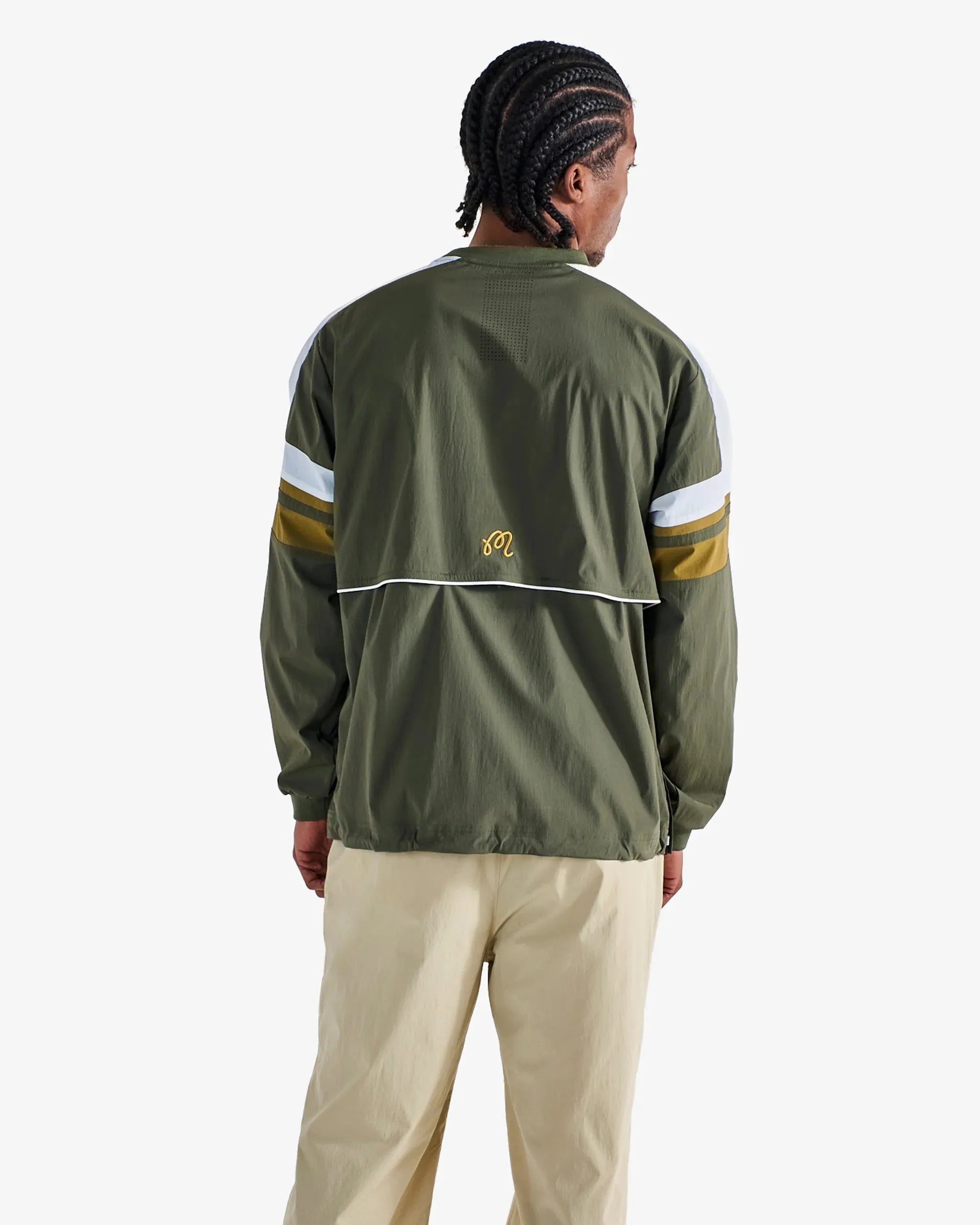 Malbon | Sportiva Nylon Popover - Cypress Green sold by Sisters & Co product image thumbnail 5