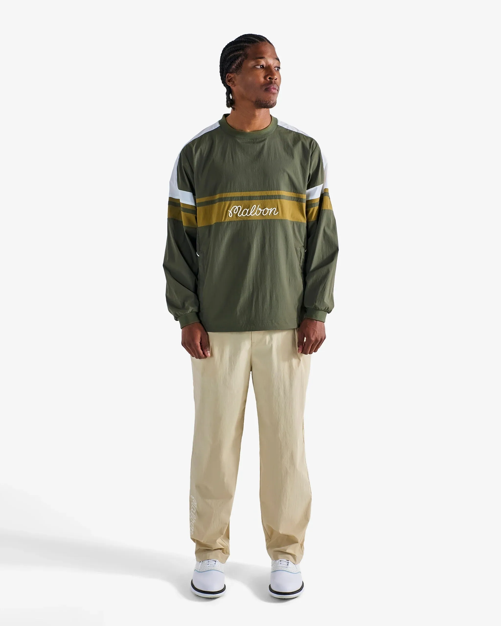 Malbon | Sportiva Nylon Popover - Cypress Green sold by Sisters & Co product image thumbnail 2