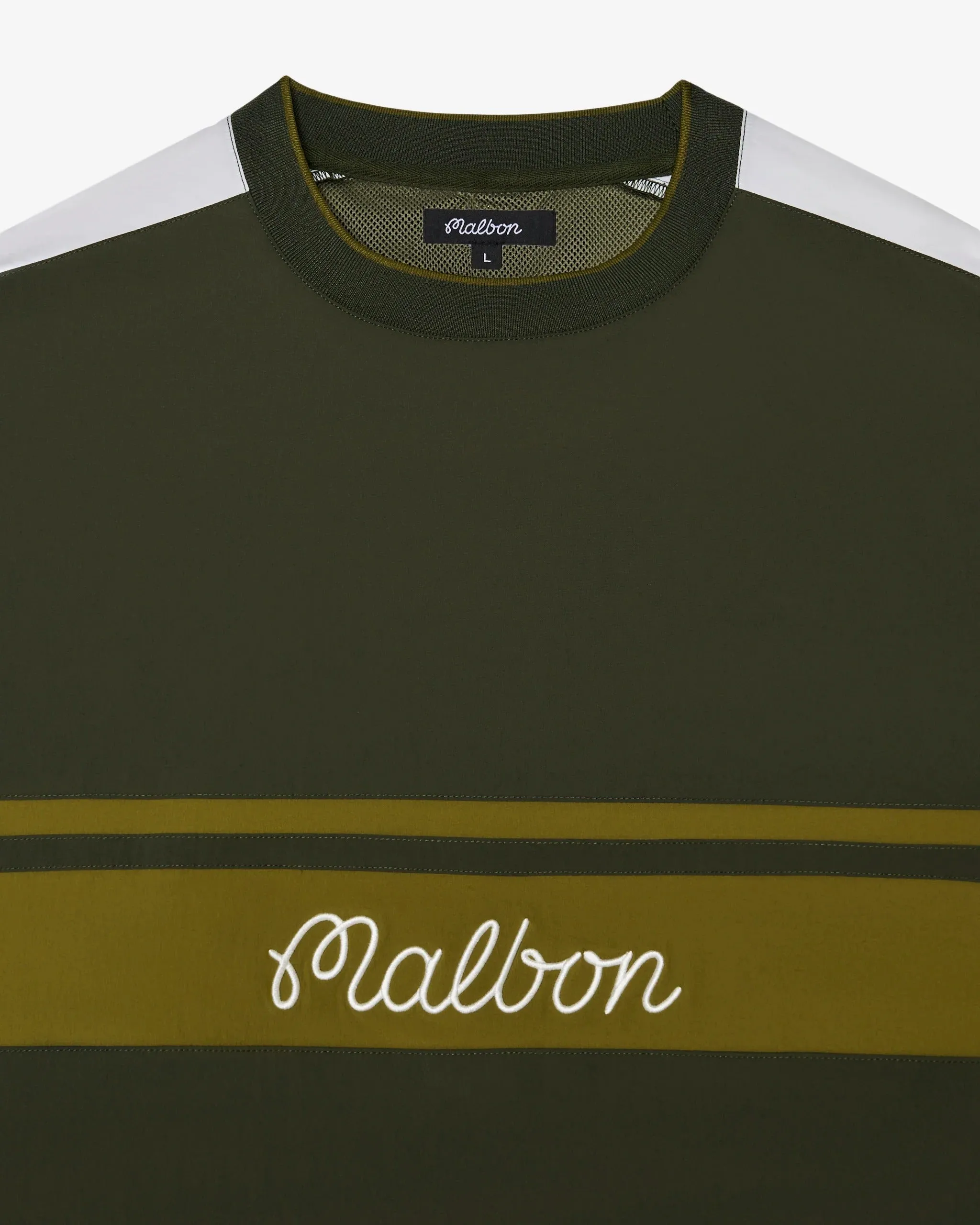 Malbon | Sportiva Nylon Popover - Cypress Green sold by Sisters & Co product image thumbnail 3