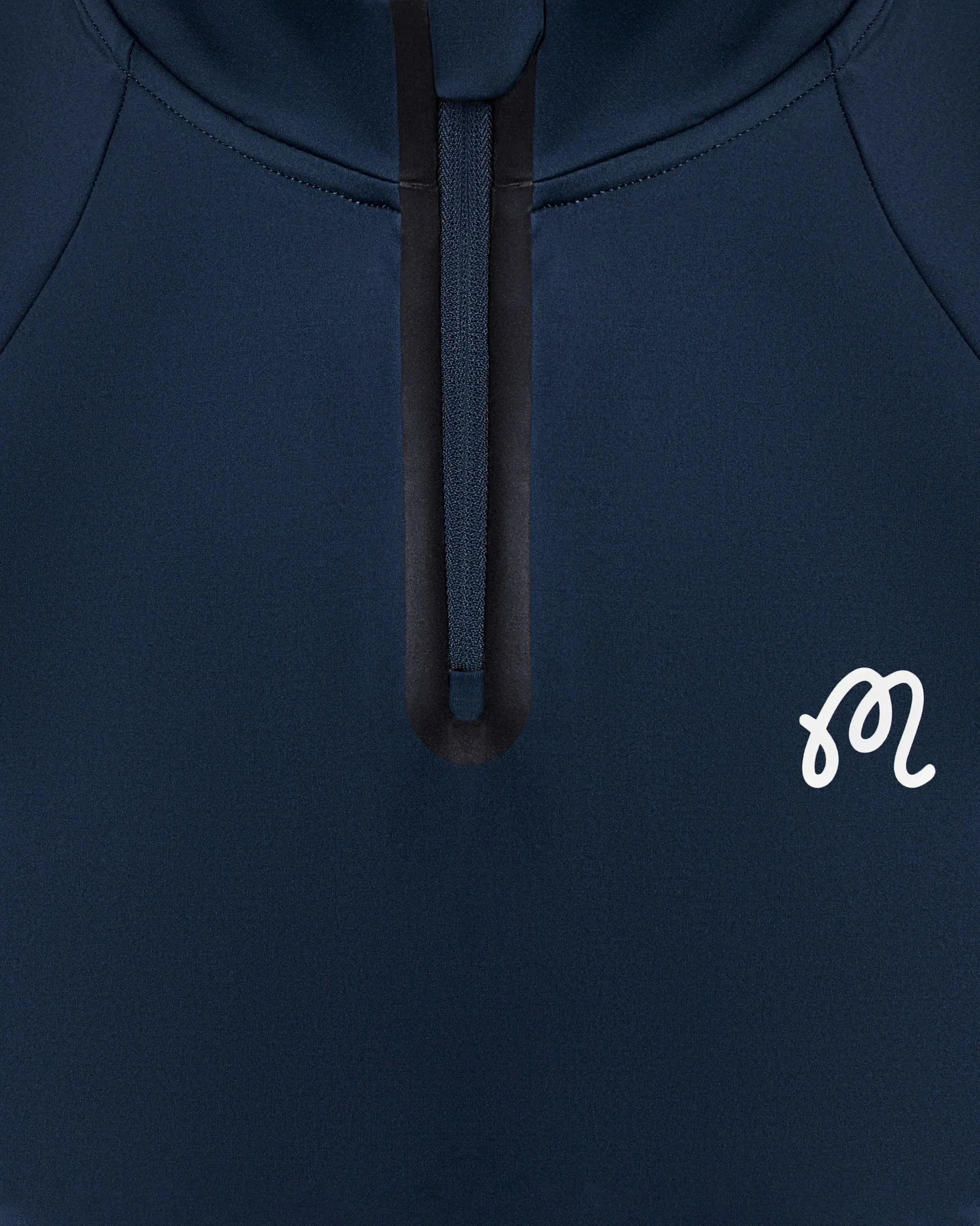 Malbon | Performance Raglan Quarter Zip - Navy sold by Sisters & Co product image thumbnail 3