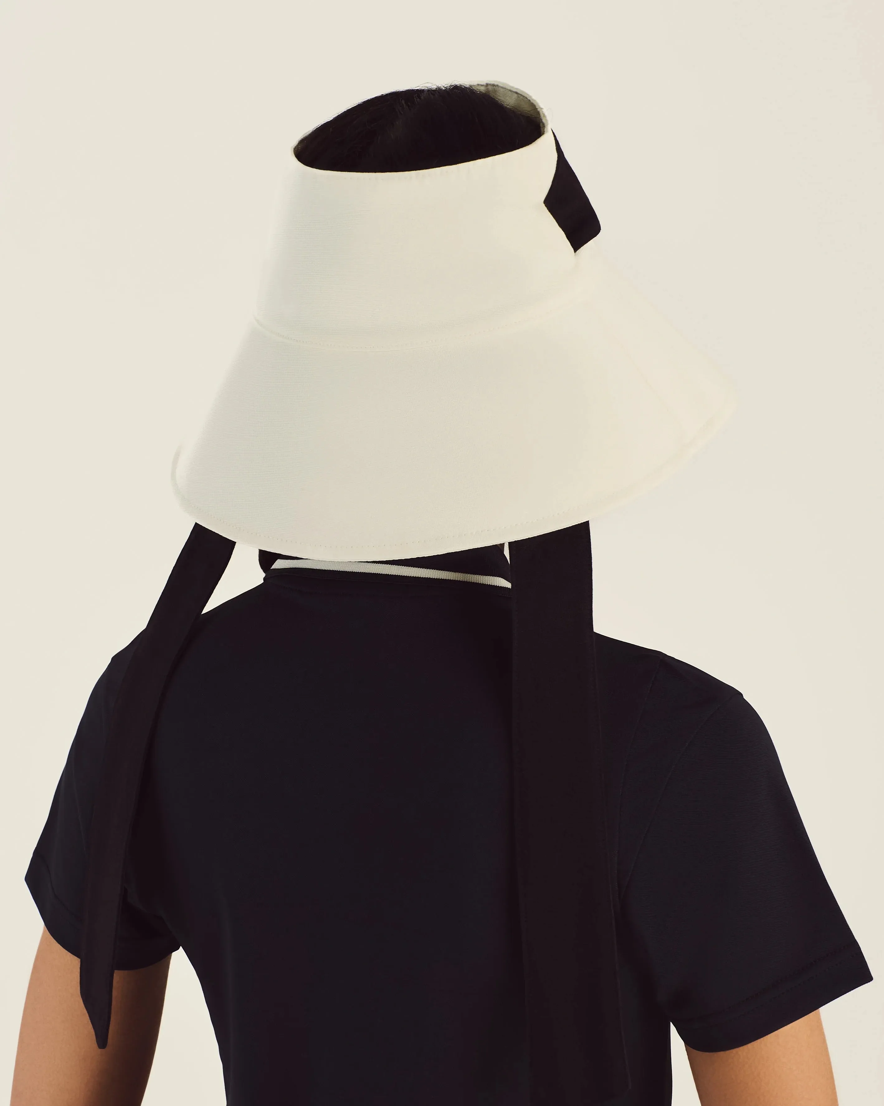 Malbon | Delilah Open Top Bucket Hat - Ivory sold by Sister & Co product image thumbnail 3