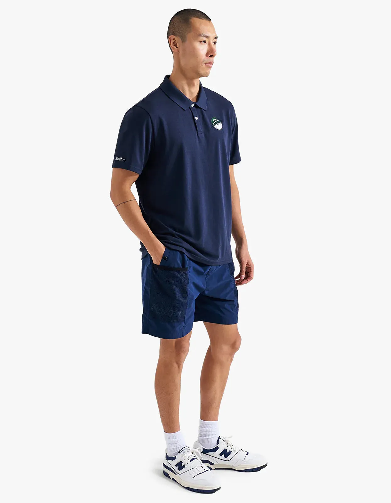 Malbon | Cooper Core Polo - Navy sold by Sisters & Co product image thumbnail 3