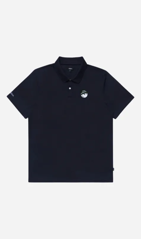 Malbon | Cooper Core Polo - Navy sold by Sister & Co