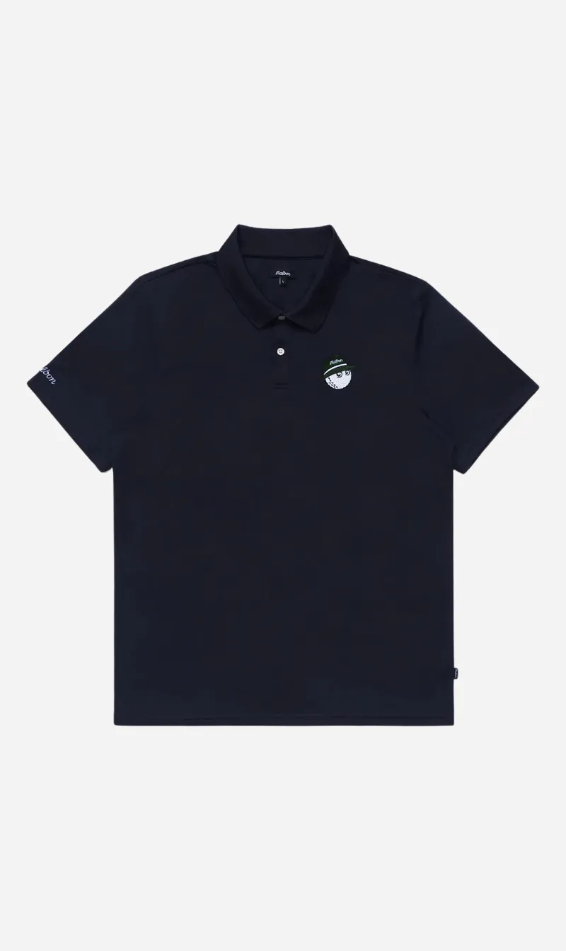 Malbon | Cooper Core Polo - Navy sold by Sisters & Co