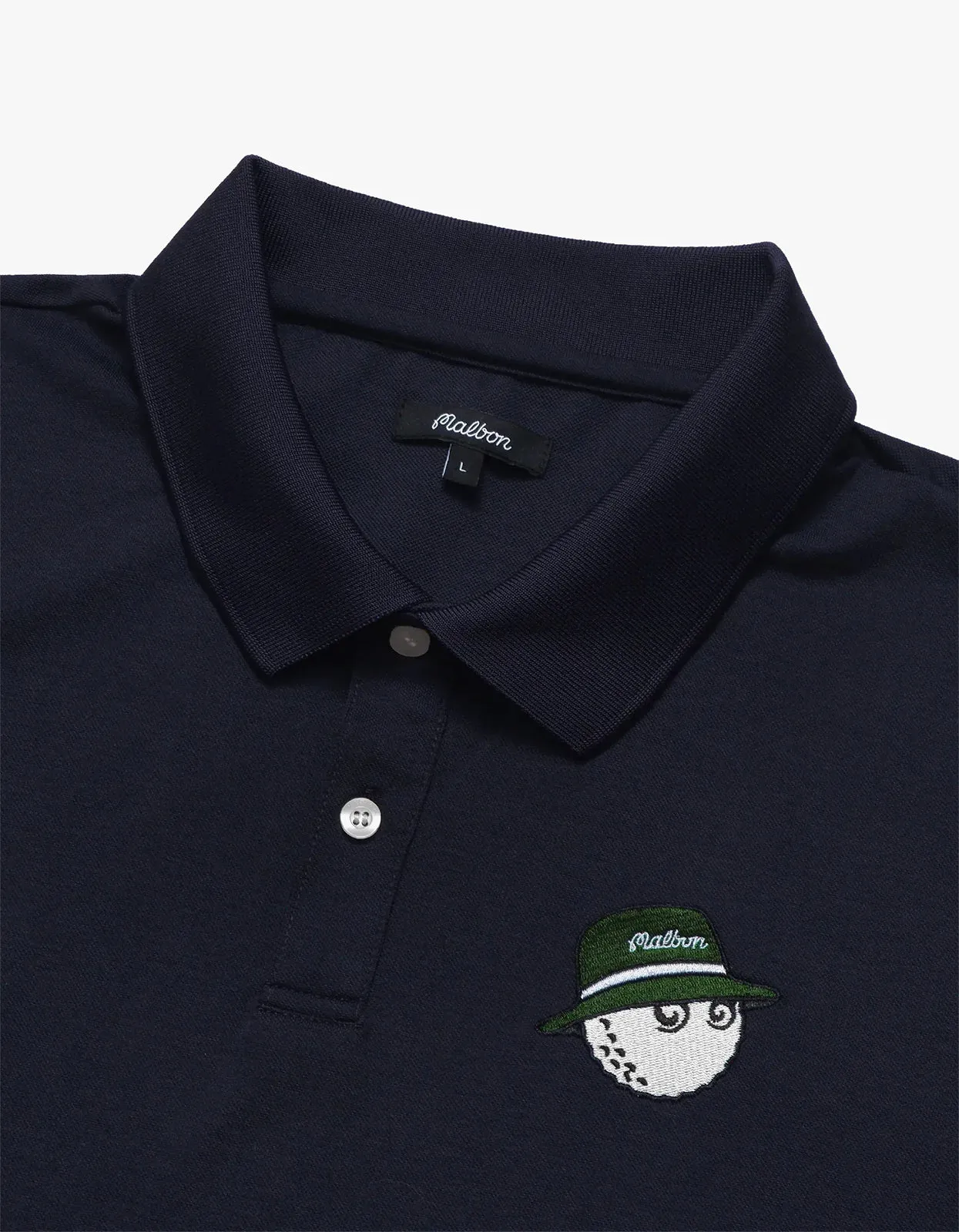 Malbon | Cooper Core Polo - Navy sold by Sisters & Co product image thumbnail 5