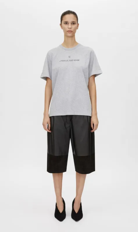 Camilla and Marc | Grayson Tee - Grey Marle sold by Sisters & Co