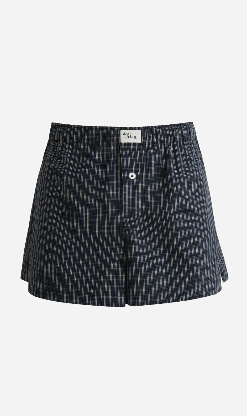 Dear Dylan | Boxer Short - Club Navy Plaid sold by Sisters & Co product image thumbnail 2