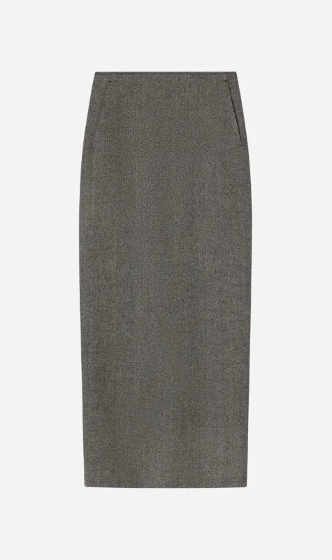 A.Emery | The Innes Skirt - Black/White sold by Sister & Co