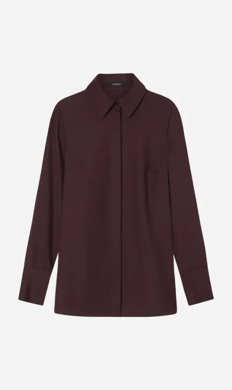 A.Emery | The Philippa Shirt - Mulberry sold by Sister & Co