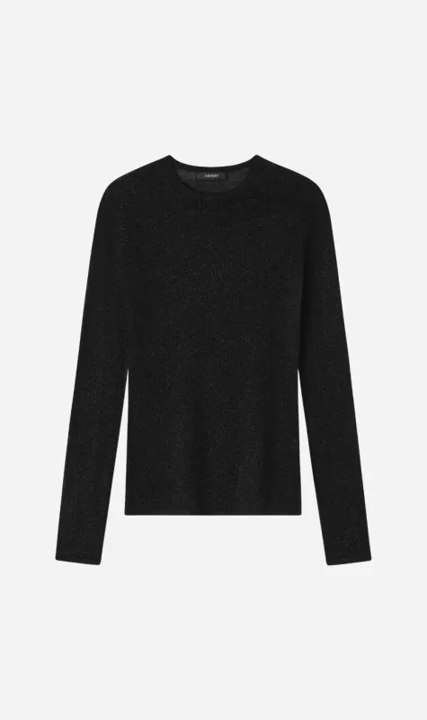A. Emery | The Charlie Top - Metallic Black sold by Sister & Co