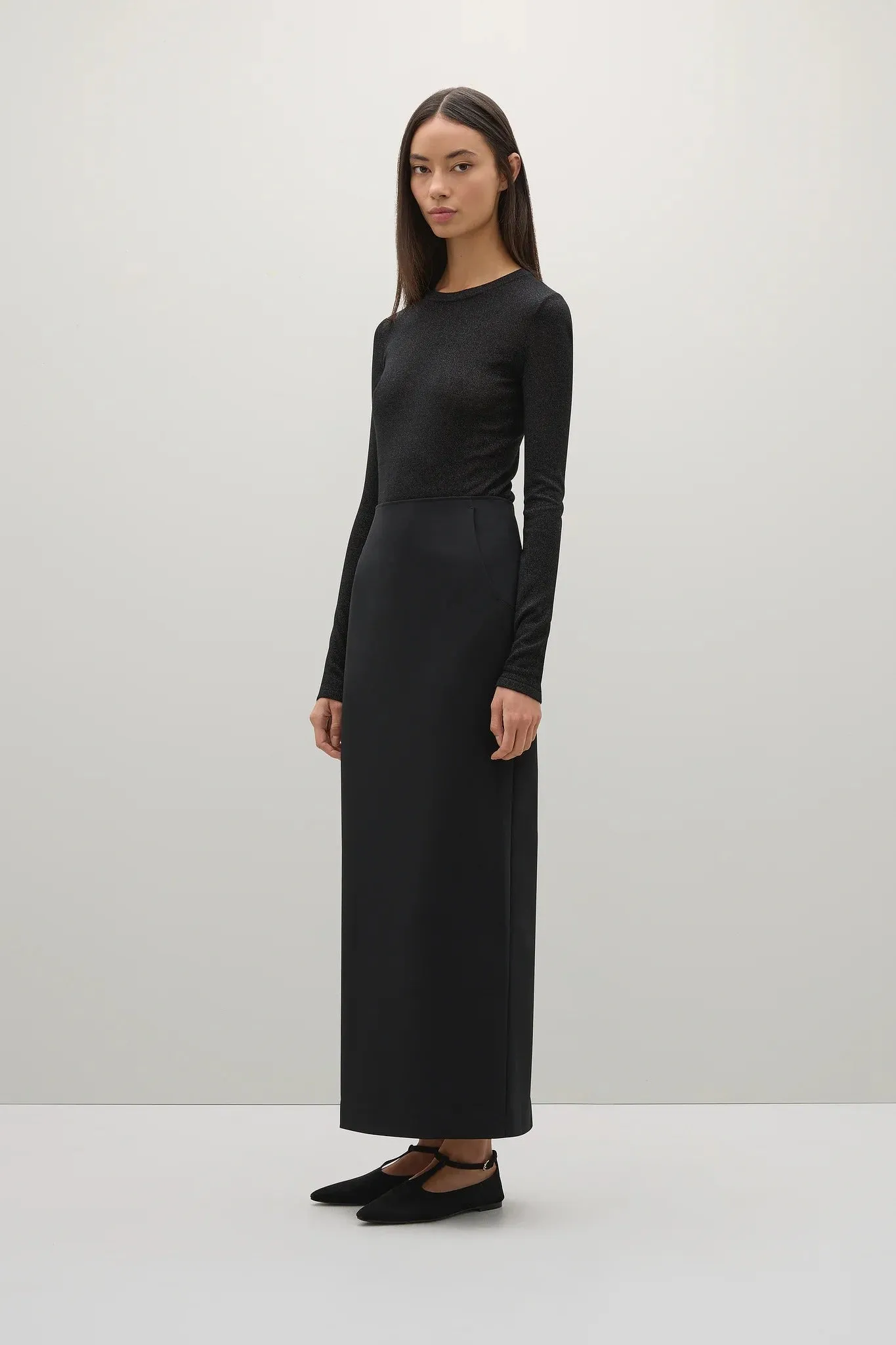 A. Emery | The Charlie Top - Metallic Black sold by Sisters & Co product image thumbnail 3