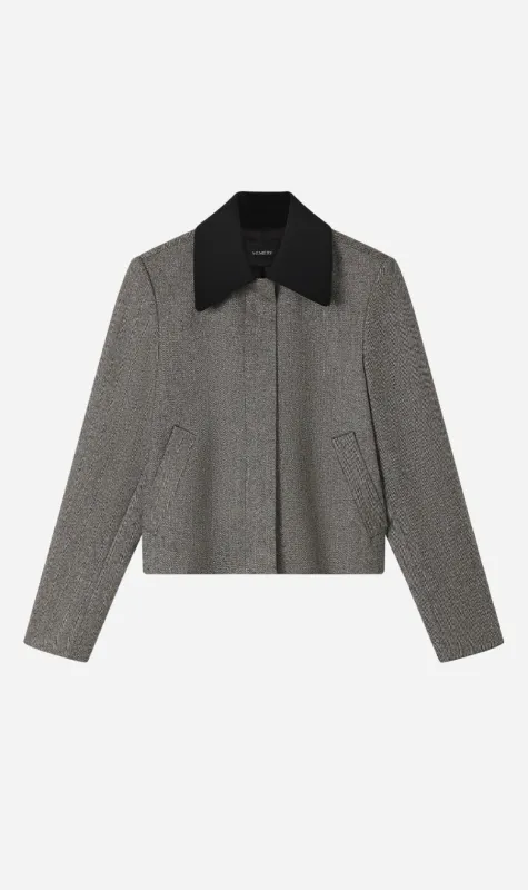 A.Emery | The Floyd Jacket - Black/White sold by Sister & Co
