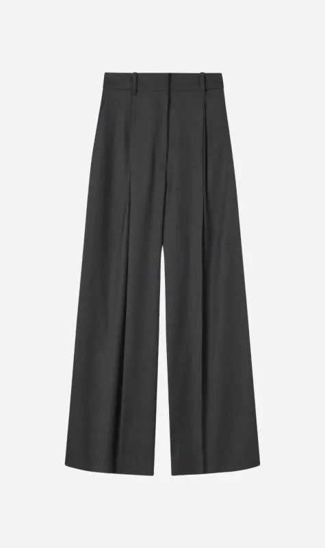 A.Emery | The Goddard Pant - Charcoal Melange sold by Sister & Co