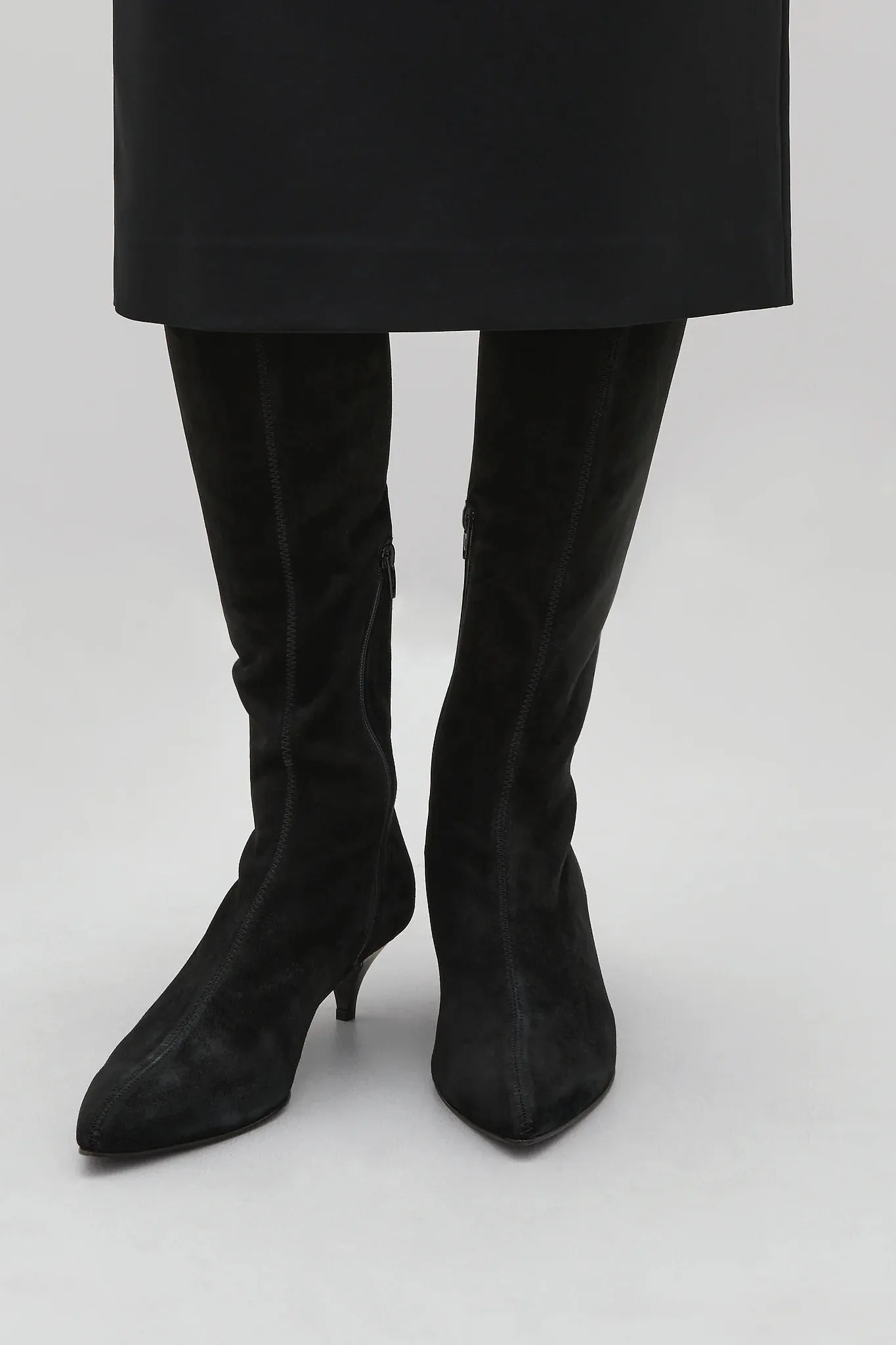 A.Emery | The Oscar Boot - Black Suede sold by Sister & Co product image thumbnail 2