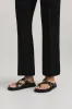 A.Emery | The Claude Sandal - Black Embossed Lizard sold by Sister & Co