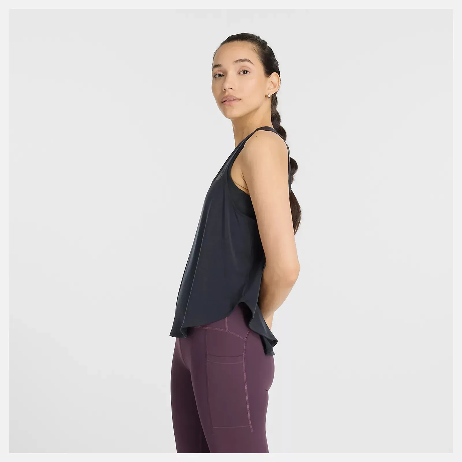 New Balance | Drape Jersey Tank - Black sold by Sister & Co product image thumbnail 2