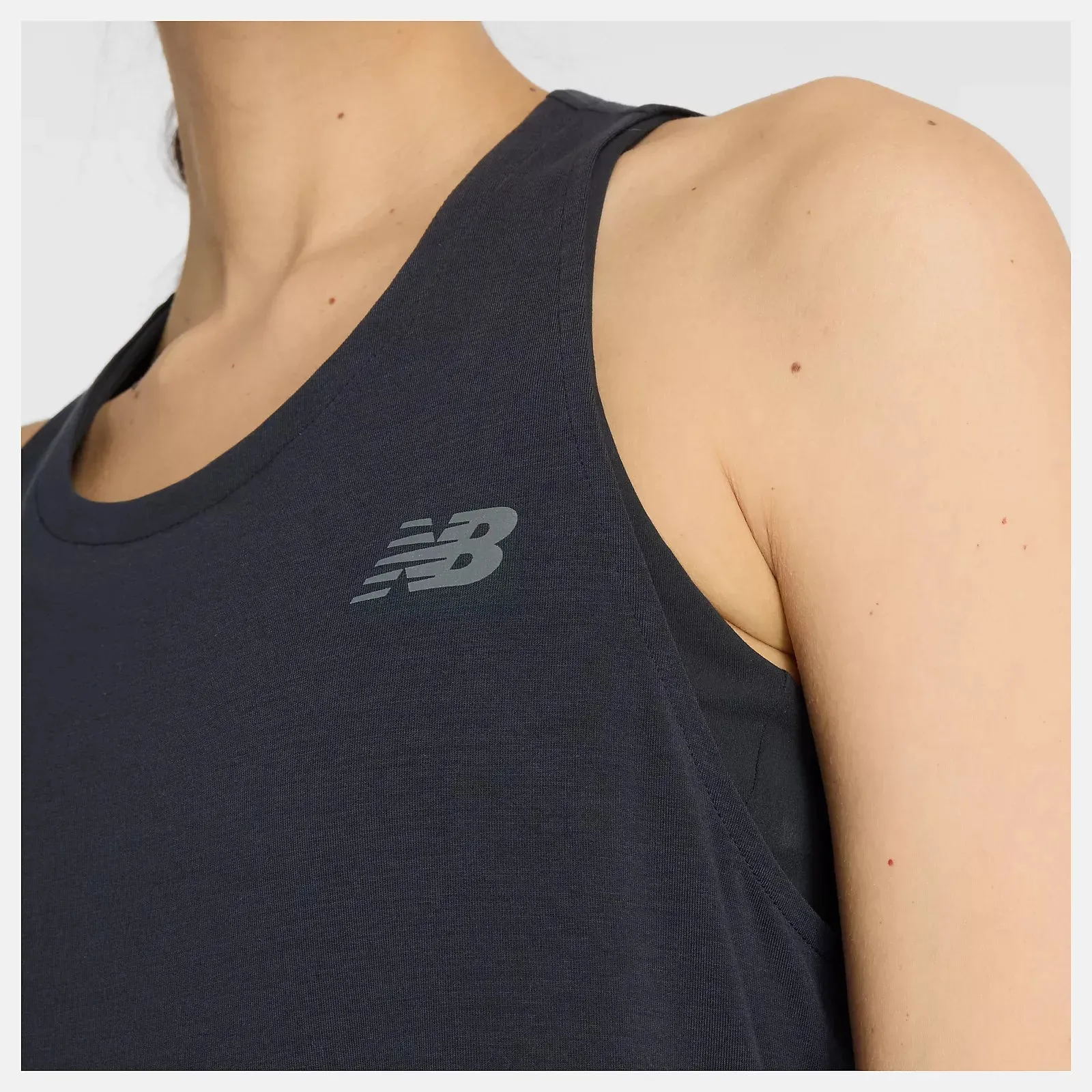 New Balance | Drape Jersey Tank - Black sold by Sister & Co product image thumbnail 4