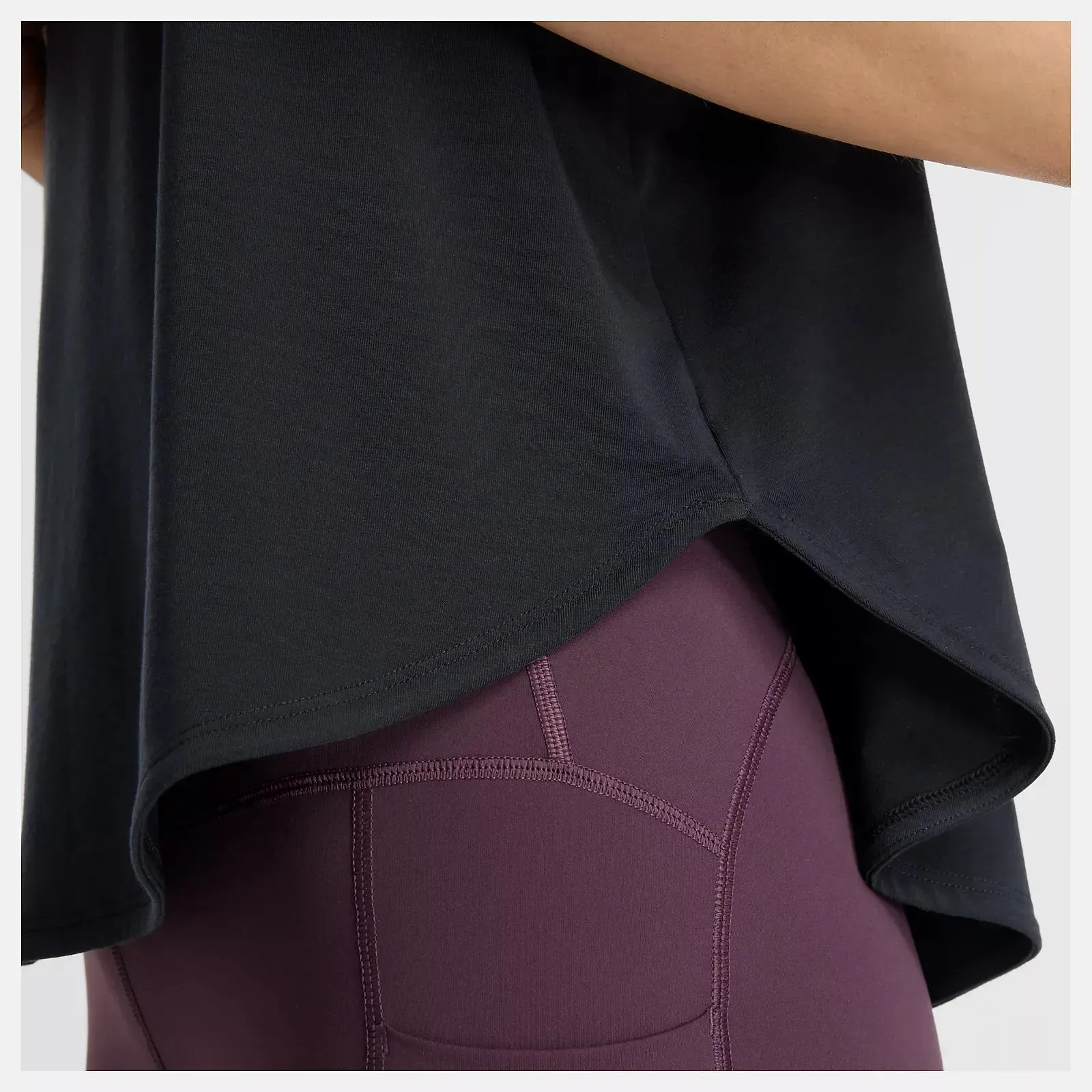 New Balance | Drape Jersey Tank - Black sold by Sister & Co product image thumbnail 5