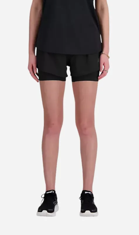 New Balance | RC 2-In-1 Short 3 Inch - Black sold by Sister & Co