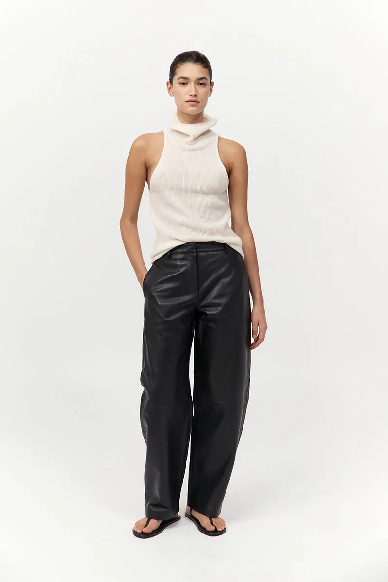 St Agni | Cashmere Blend Top - Chalk sold by Sisters & Co product image thumbnail 2