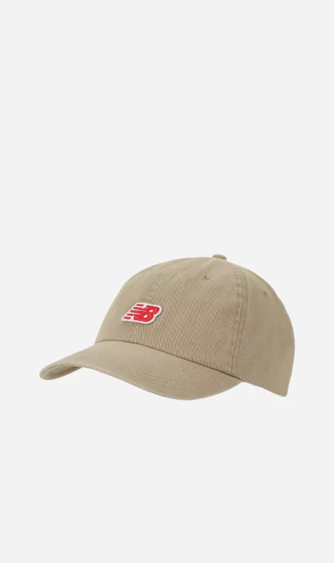 New Balance | 6 Panel Patch Logo Hat - Stoneware sold by Sister & Co