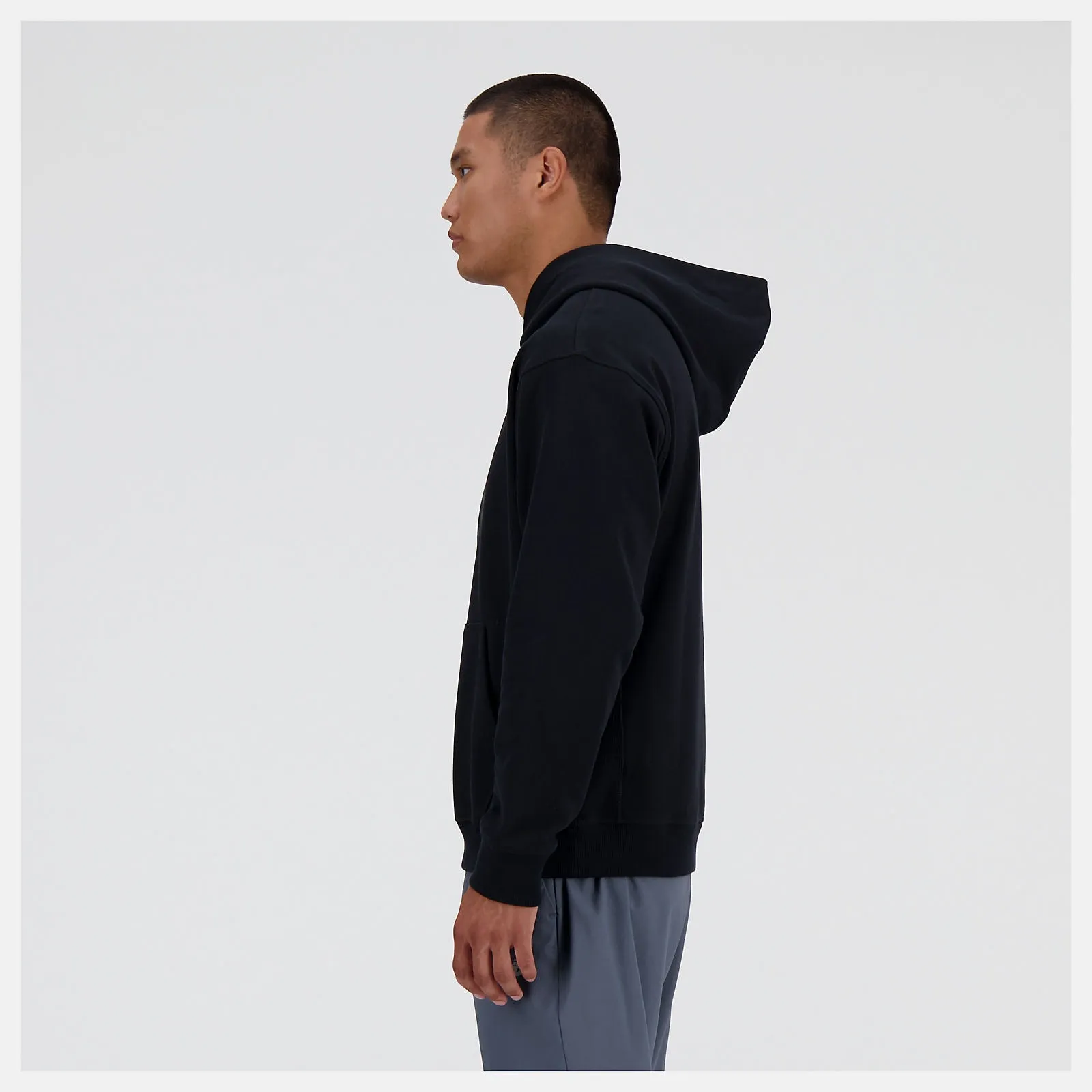 New Balance | French Terry Hoodie - Black sold by Sisters & Co product image thumbnail 3