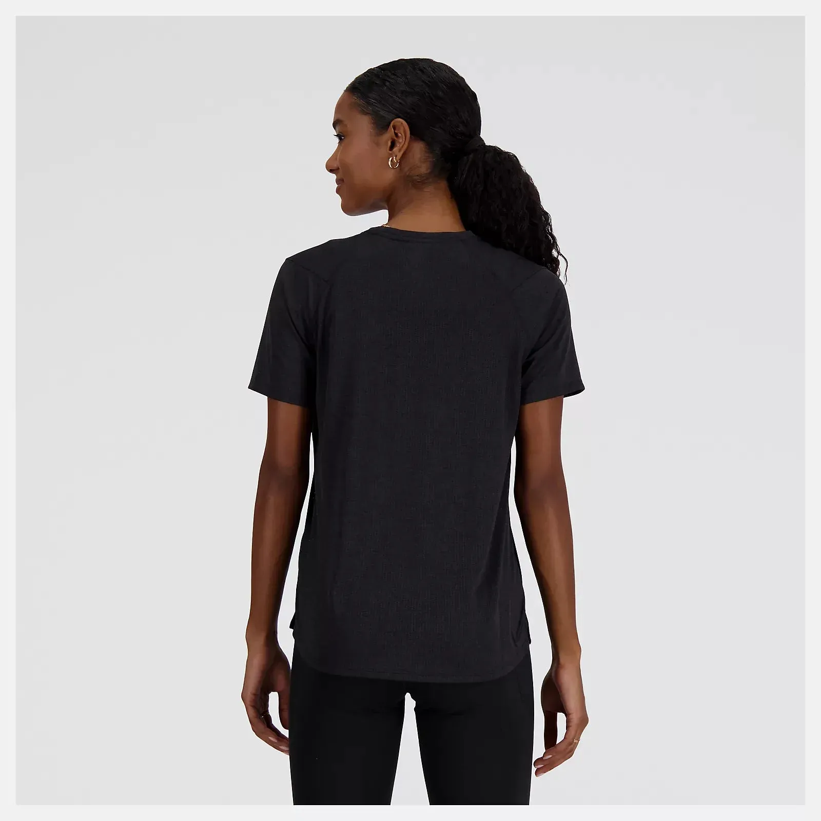 New Balance | Athletics Short Sleeve - Black Heather sold by Sisters & Co product image thumbnail 5