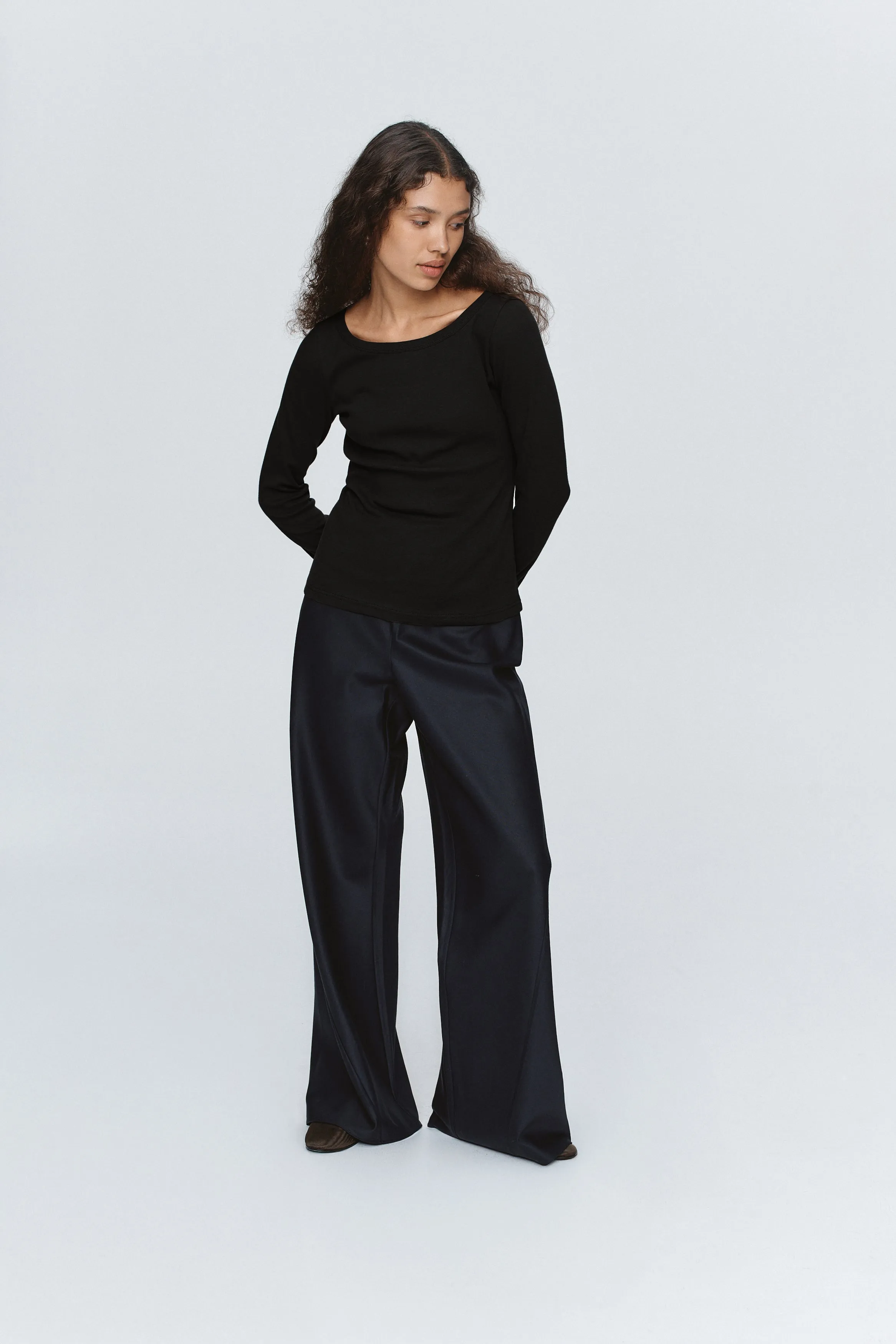 Marle | Jill Top - Black sold by Sister & Co product image thumbnail 2