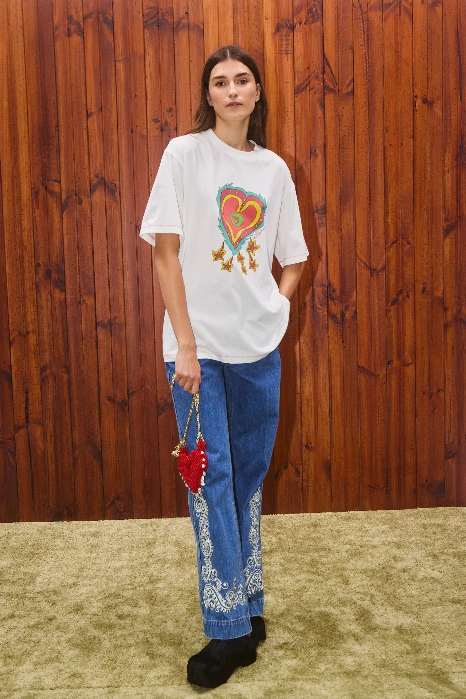 Alemais | Contessa Heart Tee - Multi sold by Sisters & Co product image thumbnail 2