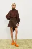 Alemais | Vito Blouse - Chocolate sold by Sister & Co