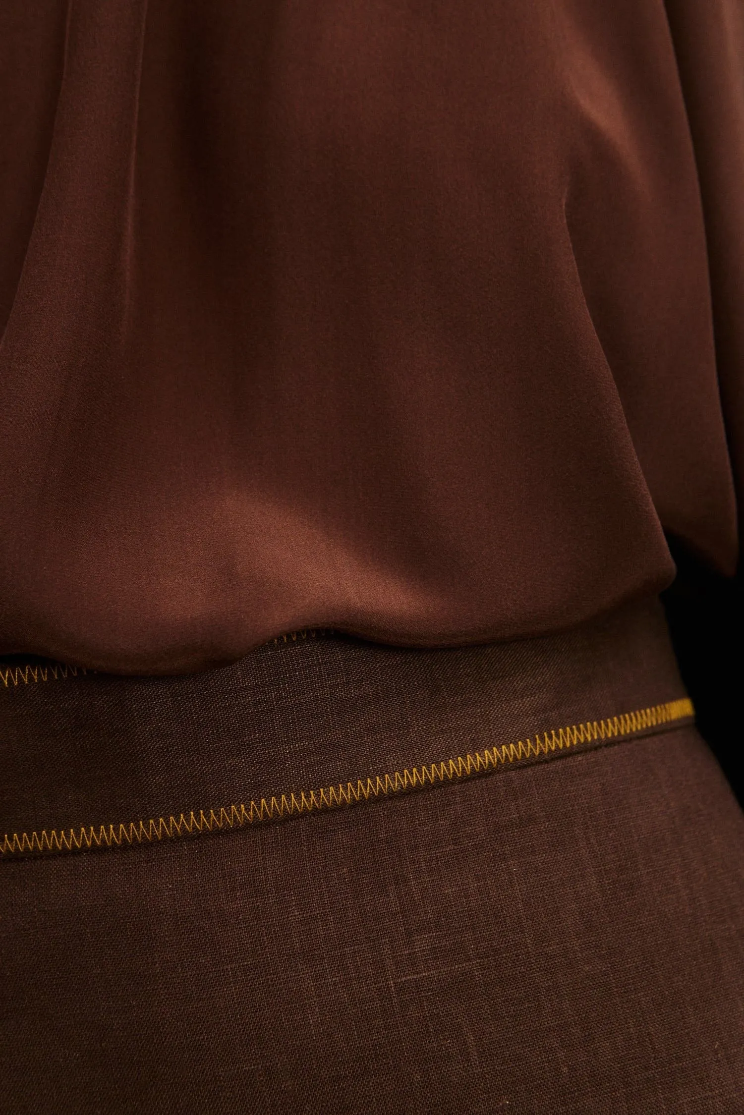 Alemais | Vito Blouse - Chocolate sold by Sister & Co product image thumbnail 5