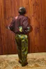 Alemais | Fredo Bomber Jacket - Chocolate sold by Sister & Co