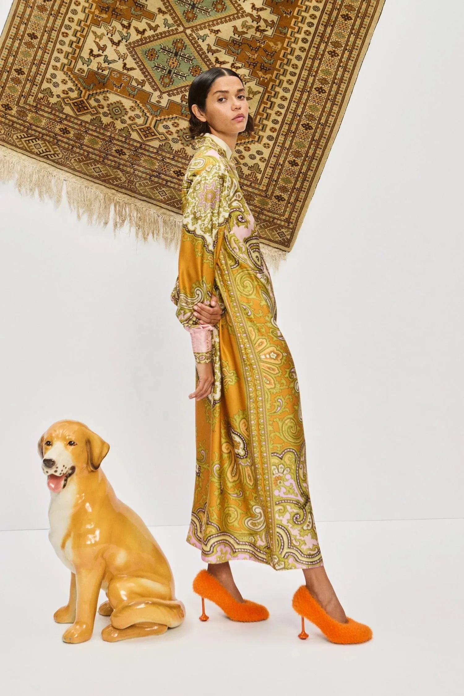 Alemais | Clemenza Silk Shirtdress - Multi sold by Sisters & Co product image thumbnail 3