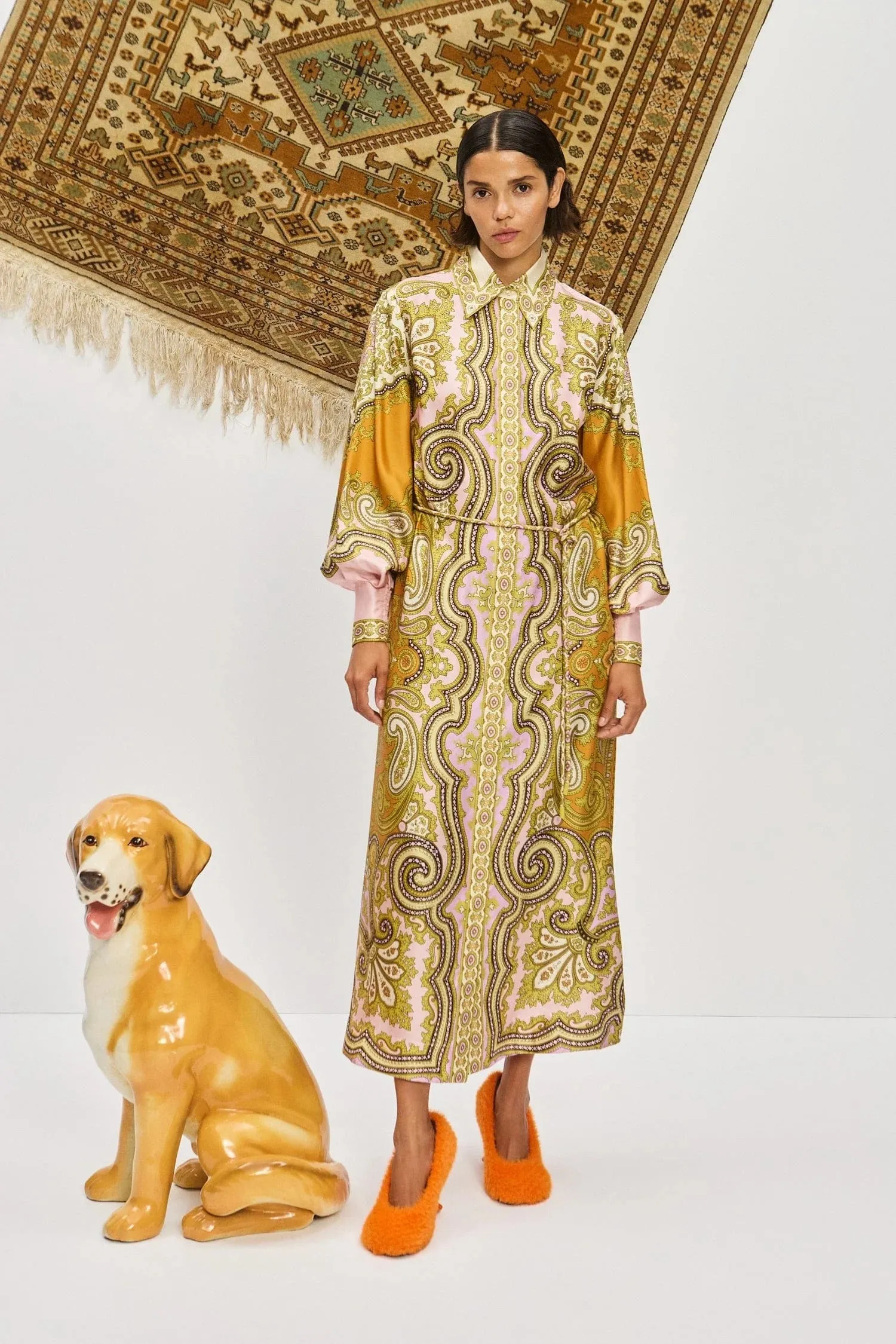 Alemais | Clemenza Silk Shirtdress - Multi sold by Sisters & Co product image thumbnail 2