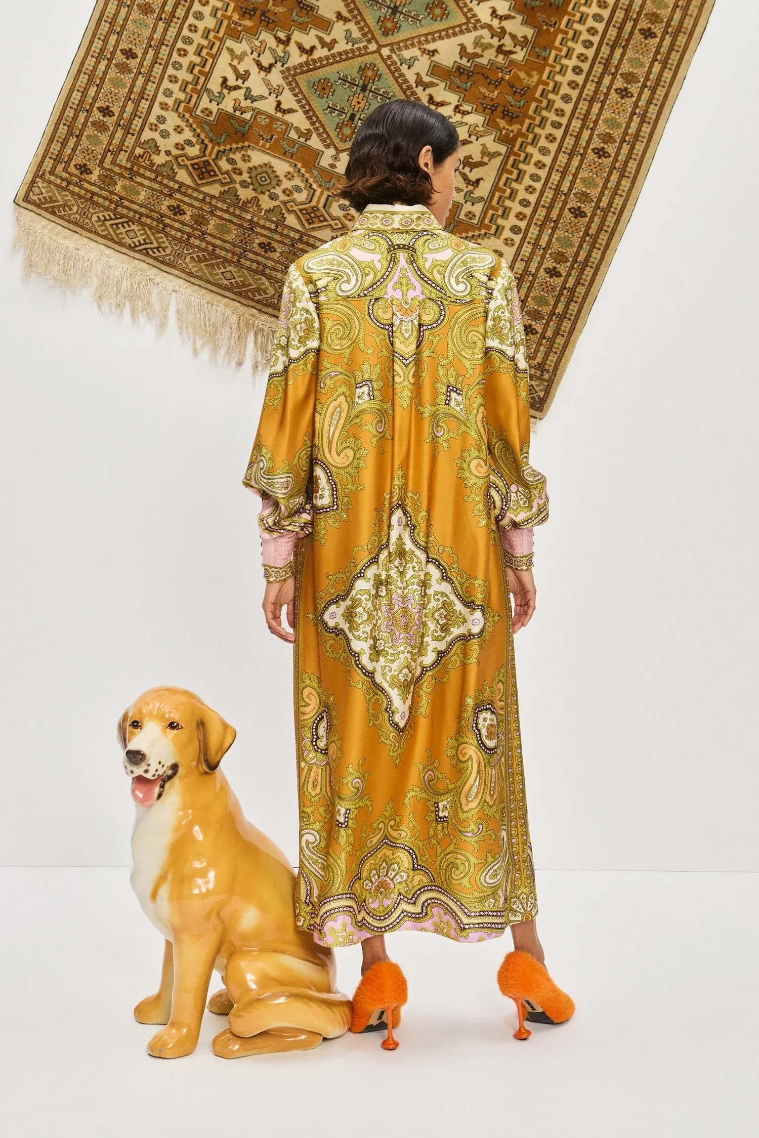 Alemais | Clemenza Silk Shirtdress - Multi sold by Sisters & Co product image thumbnail 4