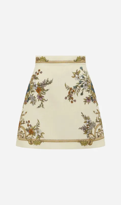 Alemais | Antoinette Skirt - Cream sold by Sister & Co