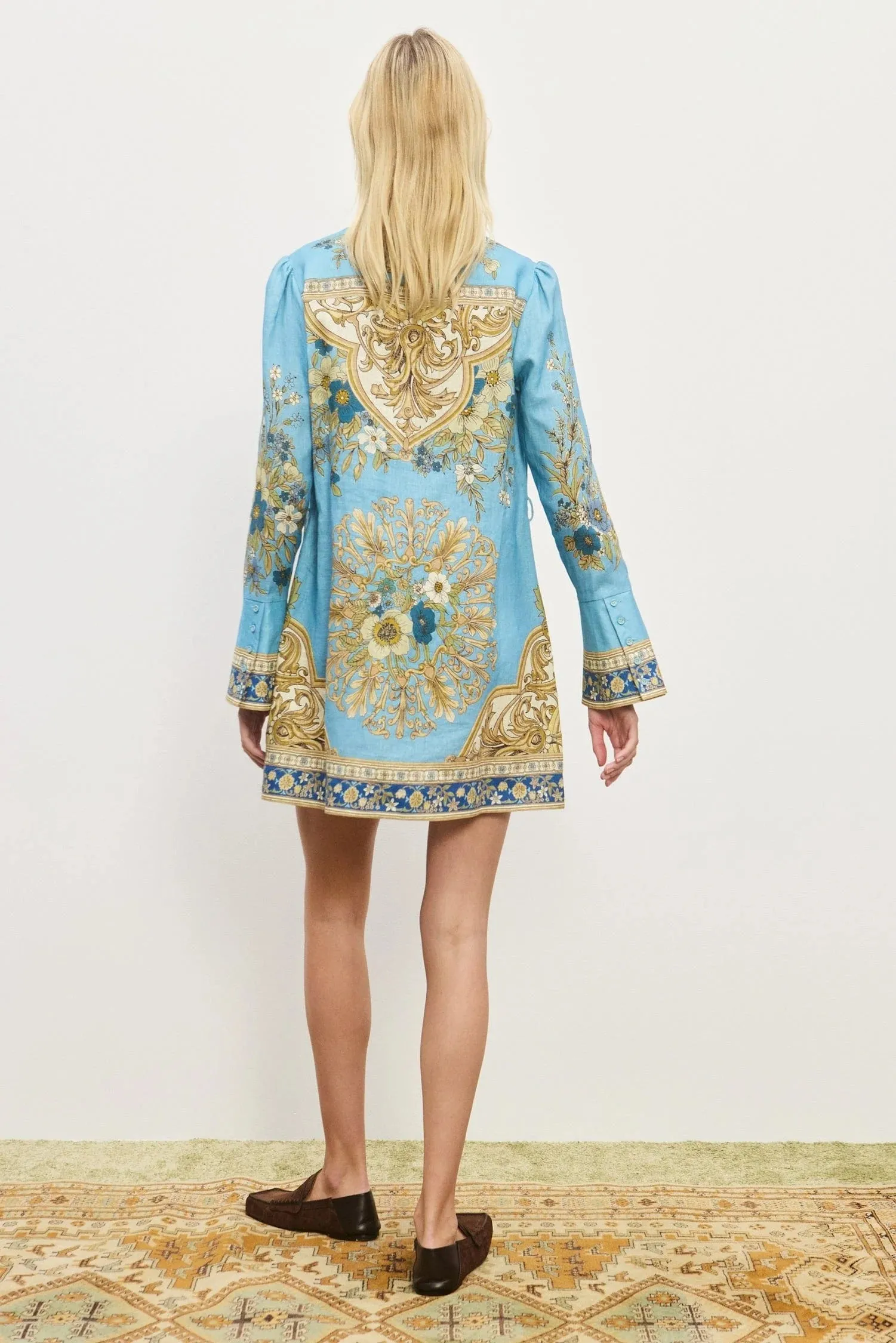 Alemais | Cassie Mini Dress - Blue sold by Sister & Co product image thumbnail 4