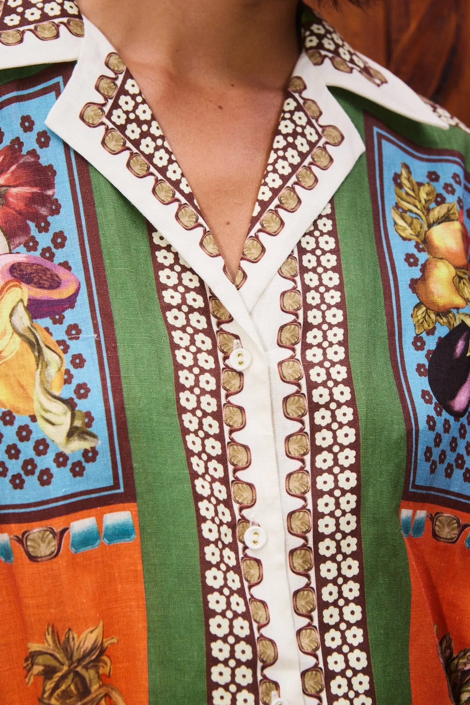 Alemais | Rocco Shirtdress - Multi sold by Sisters & Co product image thumbnail 5