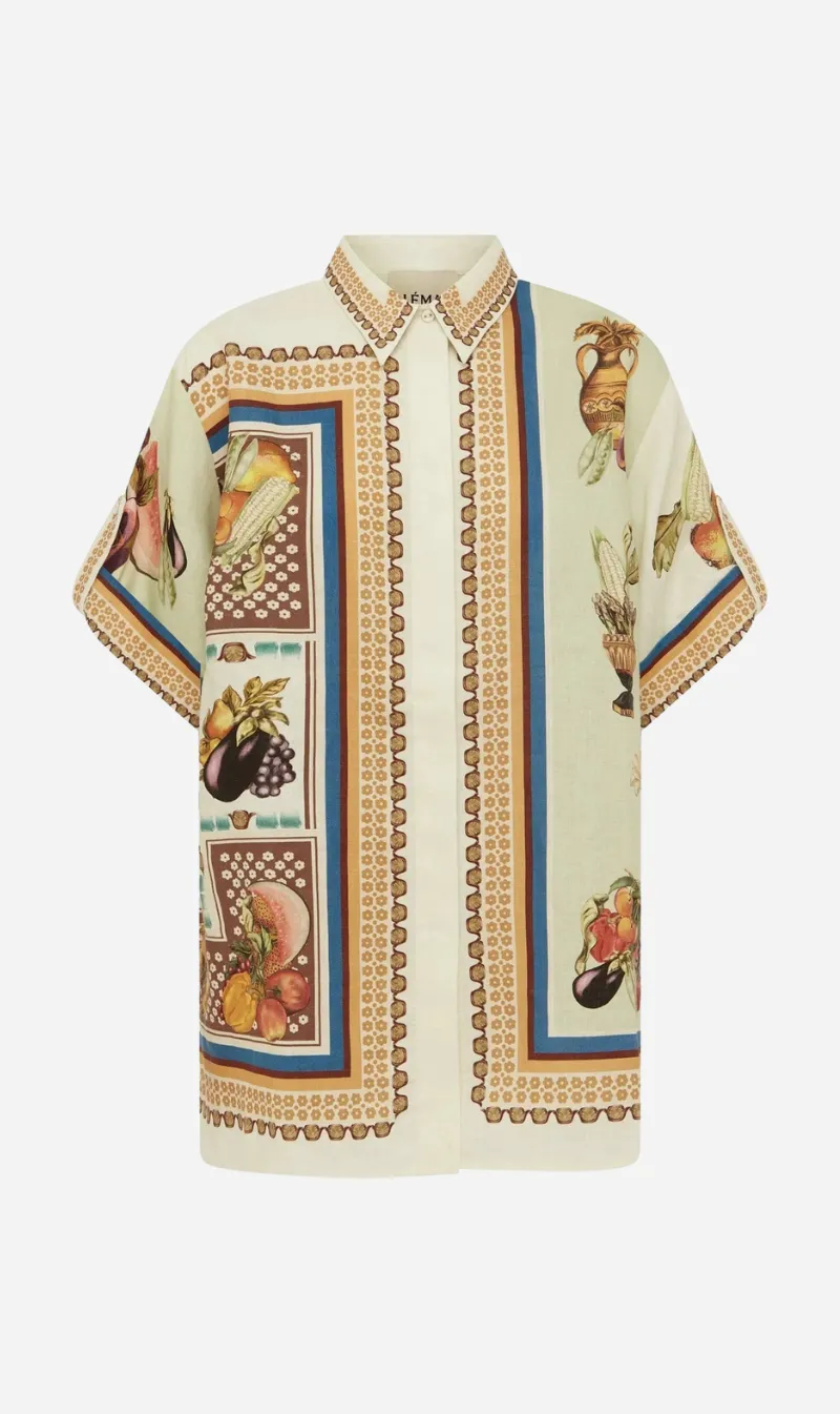 Alemais | Mercado Shirt - Multi sold by Sister & Co