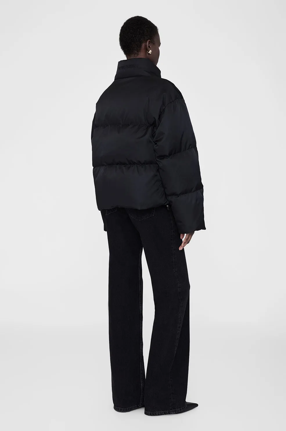 Anine Bing | Dorian Puffer - Black sold by Sisters & Co product image thumbnail 3