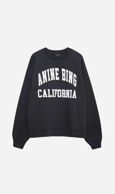 Anine Bing | Miles Sweatshirt AB - Vintage Black sold by Sister & Co