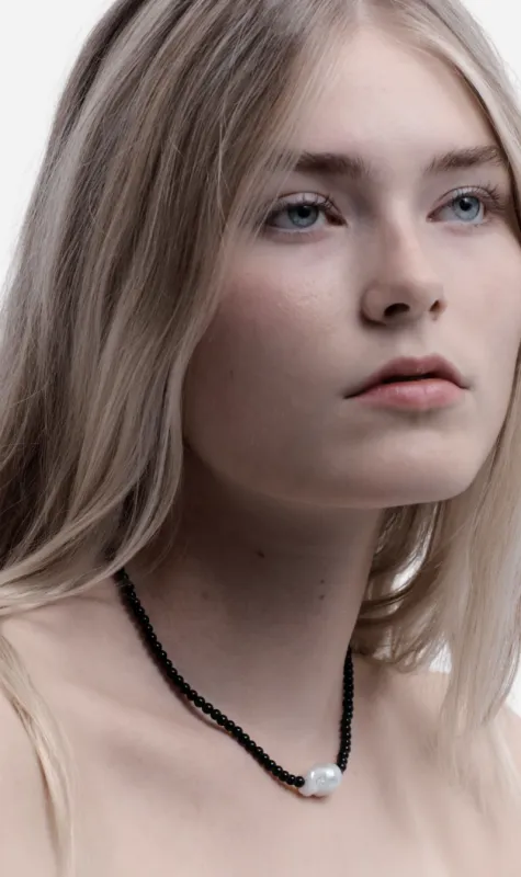 Honey Bloom | Milly - Black/Pearl sold by Sister & Co