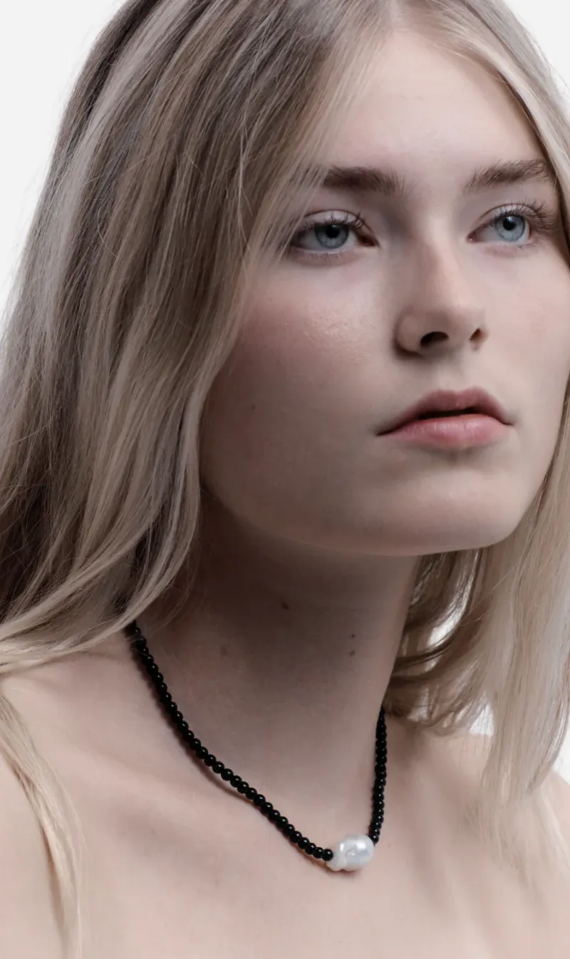 Honey Bloom | Milly - Black/Pearl sold by Sister & Co