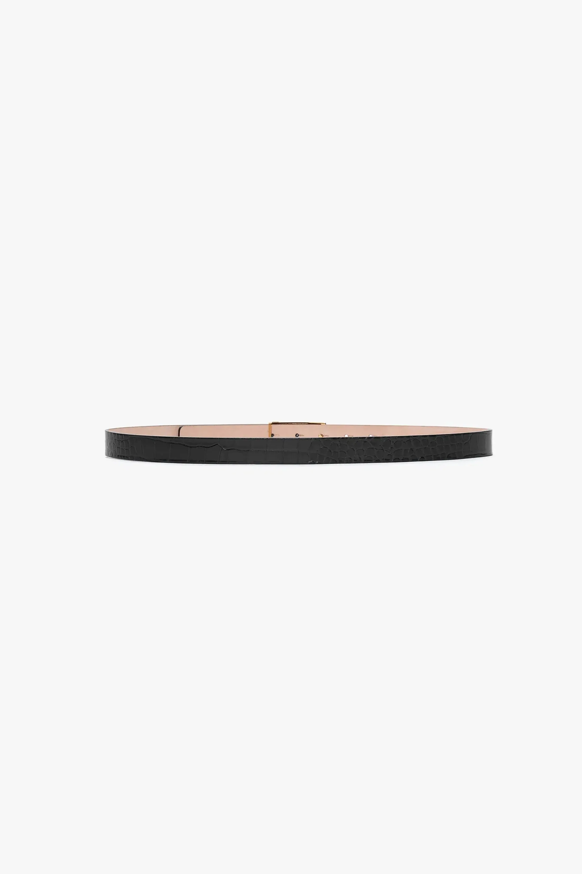 Victoria Beckham | Frame Belt - Black Croc Embossed sold by Sisters & Co product image thumbnail 3
